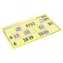 Carton de loto Feuille - 500 exemplaires - Tradition