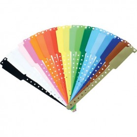 Bracelets d'identification vinyle larges vierges