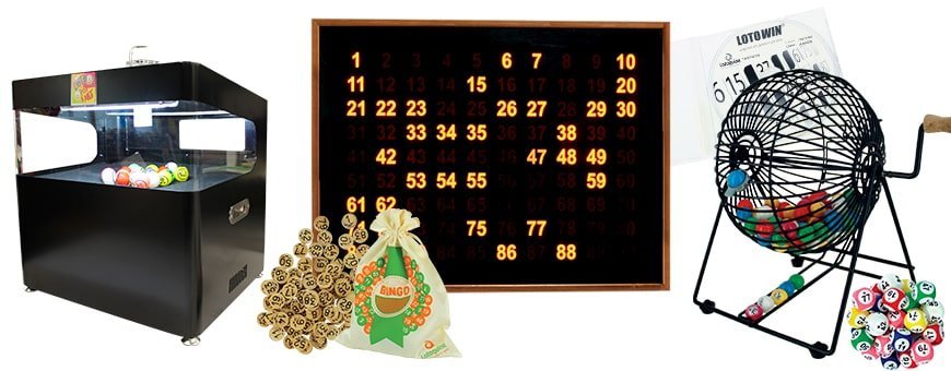Matériel pour le tirage loto