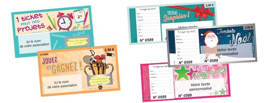 Tickets de tombola