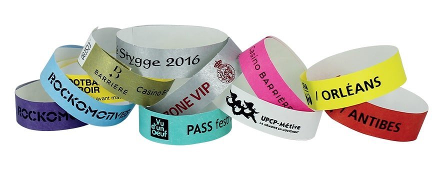 Bracelets Tyvek
