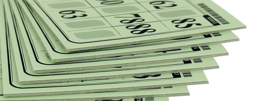 Cartons loto très épais